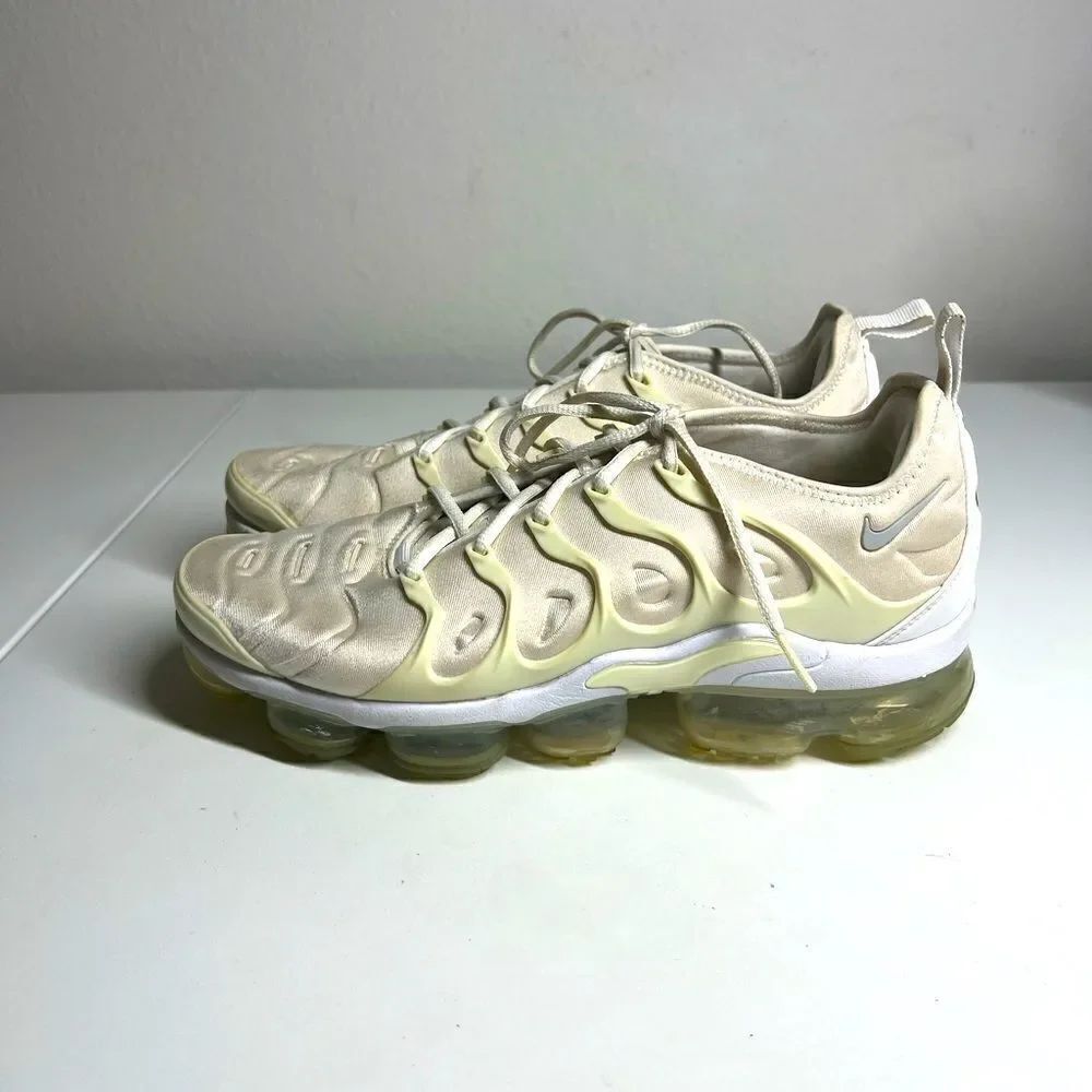 Nike Air VaporMax Plus White Platinum 2018 Men's Size 9,5 924453-100